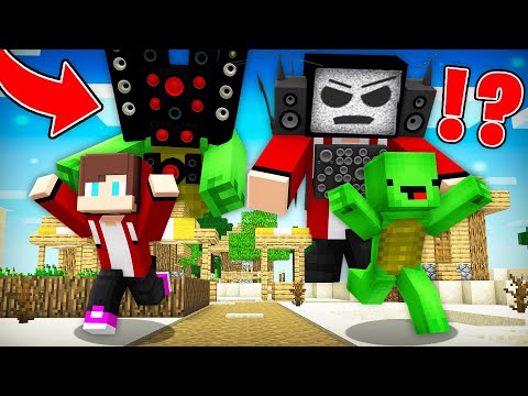 Shocking Attack in Minecraft Maizen: JJ & Mikey Ambushed