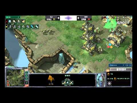 [0622] Bunny(CJ) vs. Bisu(SKT) TvP 1SET Whirlwind  -Starcraft2,esportstv,SPL