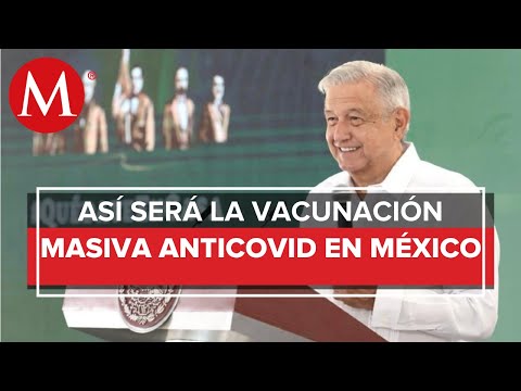 AMLO replantea estrategia de vacunación; primero adultos mayores y después maestros