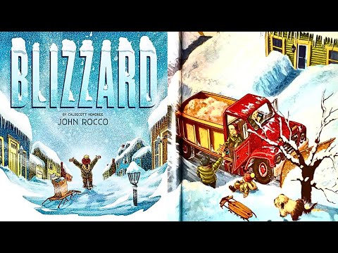 Blizzard | Kids & Family Togther Pictured Story Book Time | Read Aloud American English