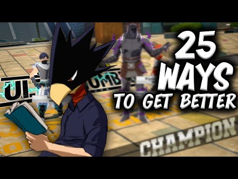 25 WAYS To GET BETTER At My Hero Ultra Rumble