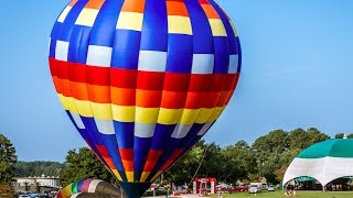 preview picture of video 'Hot Air Balloon fest Tethered 2013'
