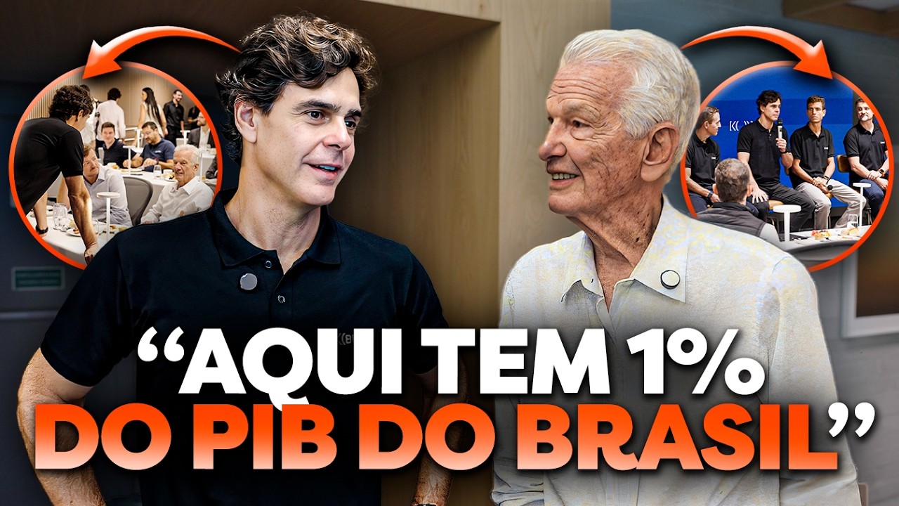 FOMOS ATÉ UM ENCONTRO SECRETO DE BILIONÁRIOS (os maiores empreendedores do Brasil)