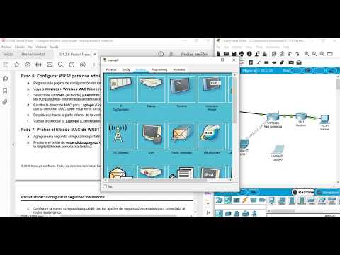 5.1.2.6 Packet Tracer Configurar la seguridad inalámbrica | Español