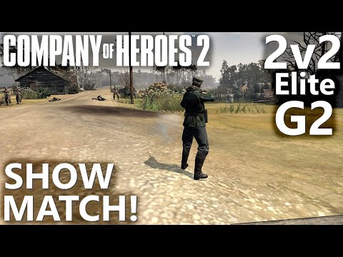 CoH2: Elite 2v2 Show Match - CN, Seeking vs Nicko, Isi Game 2 (BO5)