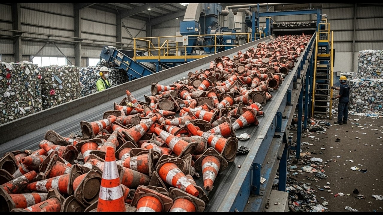 Full Automated Recycling Line (Non-Stop Process)
