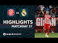 Highlights Girona FC vs Real Madrid (4-2)