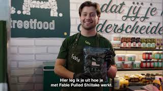 Pulled Shiitake 6 x 1kg | Fable