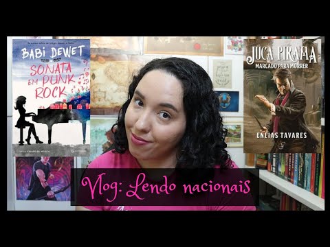 Vlog:  Lendo dois livros nacionais | VEDA 4 | Rassa Baldoni