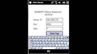 AKINSOFT WOLVOX Restoran PDA Tüm İşlemler
