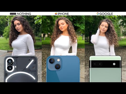 Nothing Phone 1 vs iPhone 13 vs Google Pixel 6A Camera Test