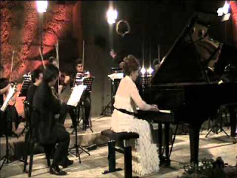 J.S. Bach  Concerto en Fa mineur N°5, BWV 1056 Mvt2 - Piano : Muriel Chemin