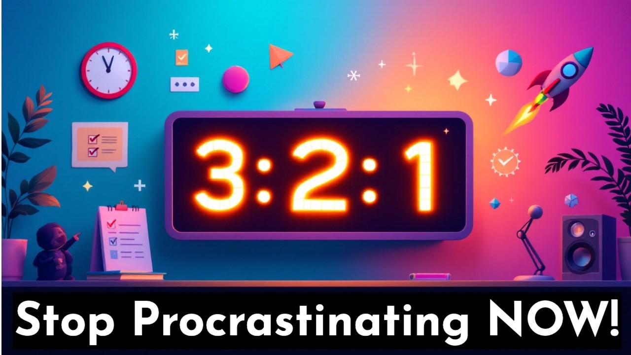 Why Do We Procrastinate? The Answer Will Change Your Life | Nishant Kasibhatla
