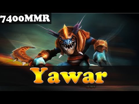 Dota 2 - Yawar 7400 MMR Plays Slark - Ranked Match Gameplay