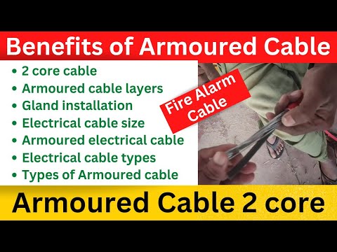 Polycab 4 Core Copper Armoured Cable