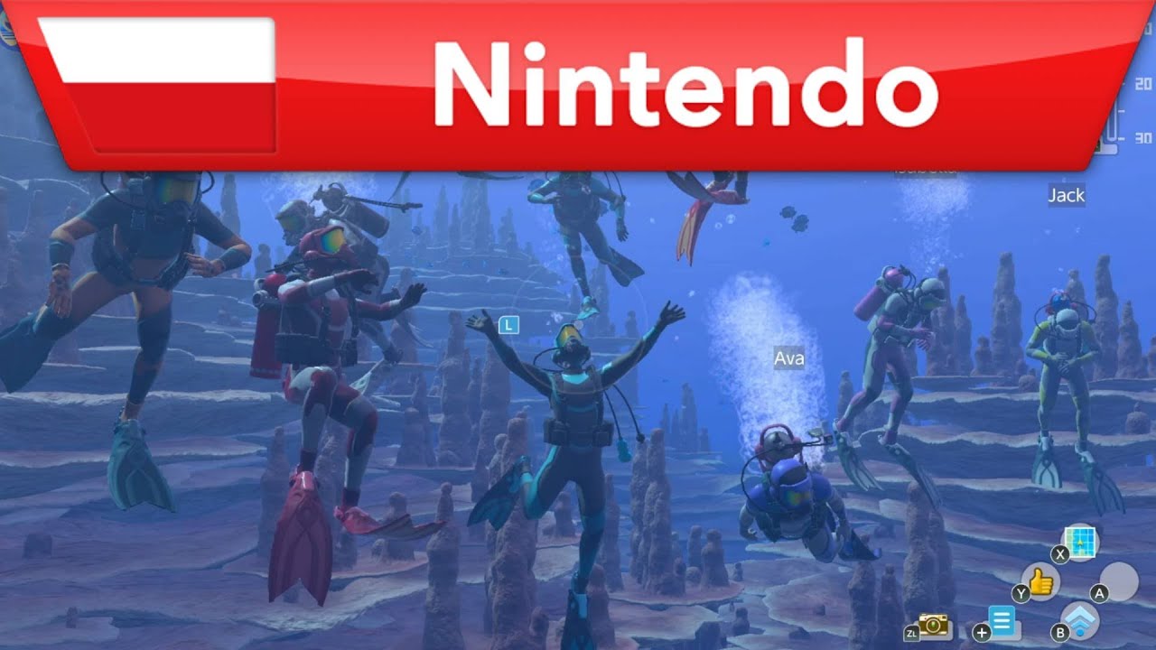 Endless Ocean Luminous – Rozgrywka online dla nawet 30 graczy! | Nintendo Switch
