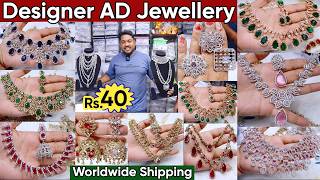 Exclusive Premium Quality AD Jewellery Collection 2026 | New Celebrity Designer Jewellery Designs