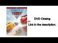 Closing To Cars 3 2017 DVD