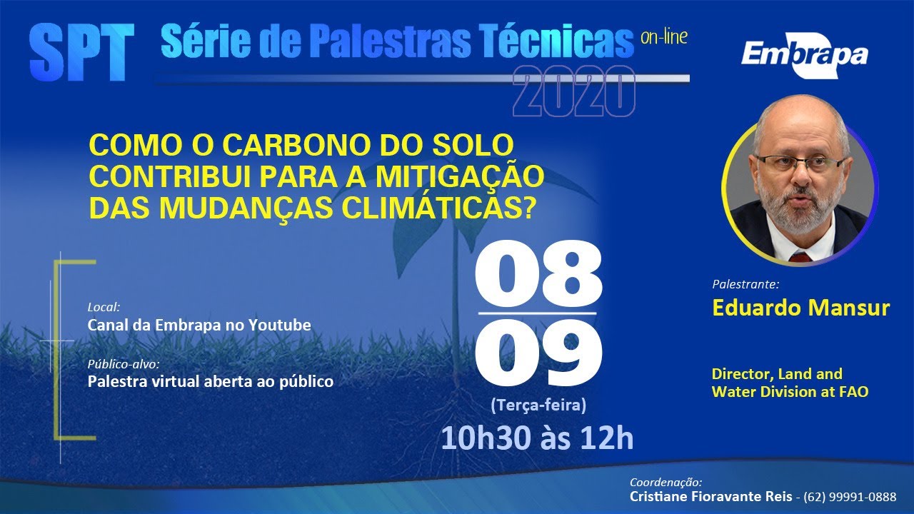 Como o carbono do solo contribui para a mitigação das mudanças climáticas?