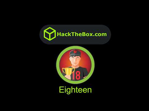 HackThebox - Eighteen