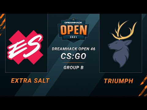 CS:GO - Triumph vs. Extra Salt [Inferno] Map 1 - DreamHack Open 46  - Group B - NA