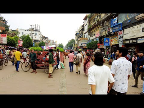 Chandni Chowk Market, Old Delhi India, Walking Tour, Old Delhi Walking Tour, Virtual Walking Tour
