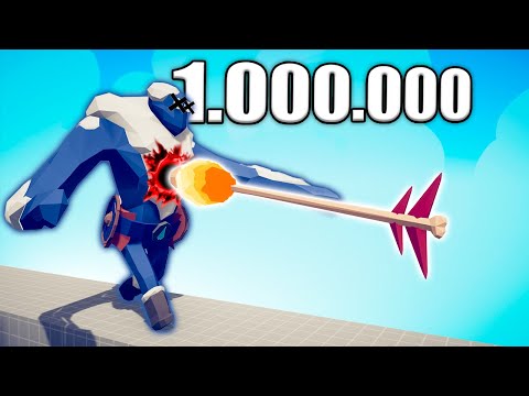 1.000.000 DAMAGE FIRE ARCHER vs UNITS - TABS | Totally Accurate Battle Simulator 2024