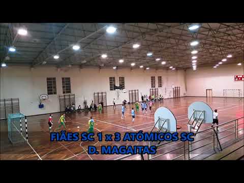 🏆 FIÃES SC 1 x 4 ATÓMICOS SC ⚽️ GOLOS ⚽️