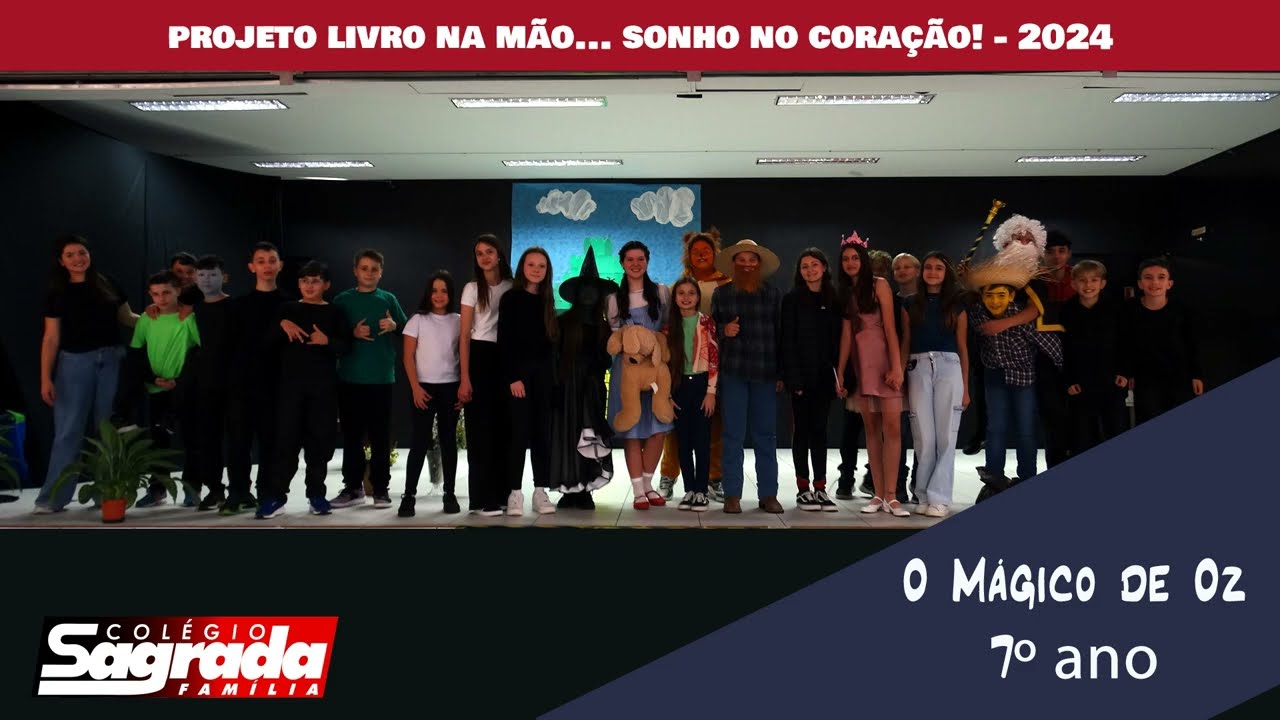 Teatro: O Mágico de Oz - 7º ano - 2024.