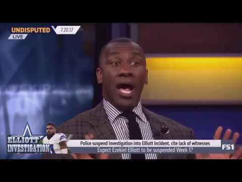 Skip and Shannon Undisputed Today 7/20/2017 - Ezekiel Elliott  Not A Grown Man!