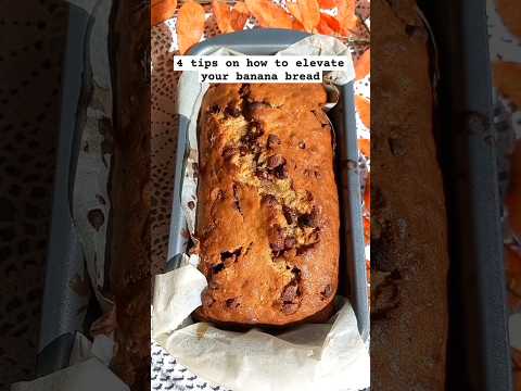 4 tips on how to elevate your banana bread 🍌 Check the comments!