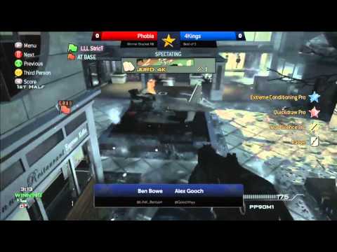 EGL7 : Mad Catz Call of Duty: MW3 (Xbox 360) : Phobia vs 4Kings - WBR6 - Map 1 Part 1