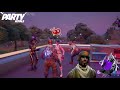 Going In Party Royale With The RAREST Combo! (Aerial Assault Trooper & Purple Ghost Portal)