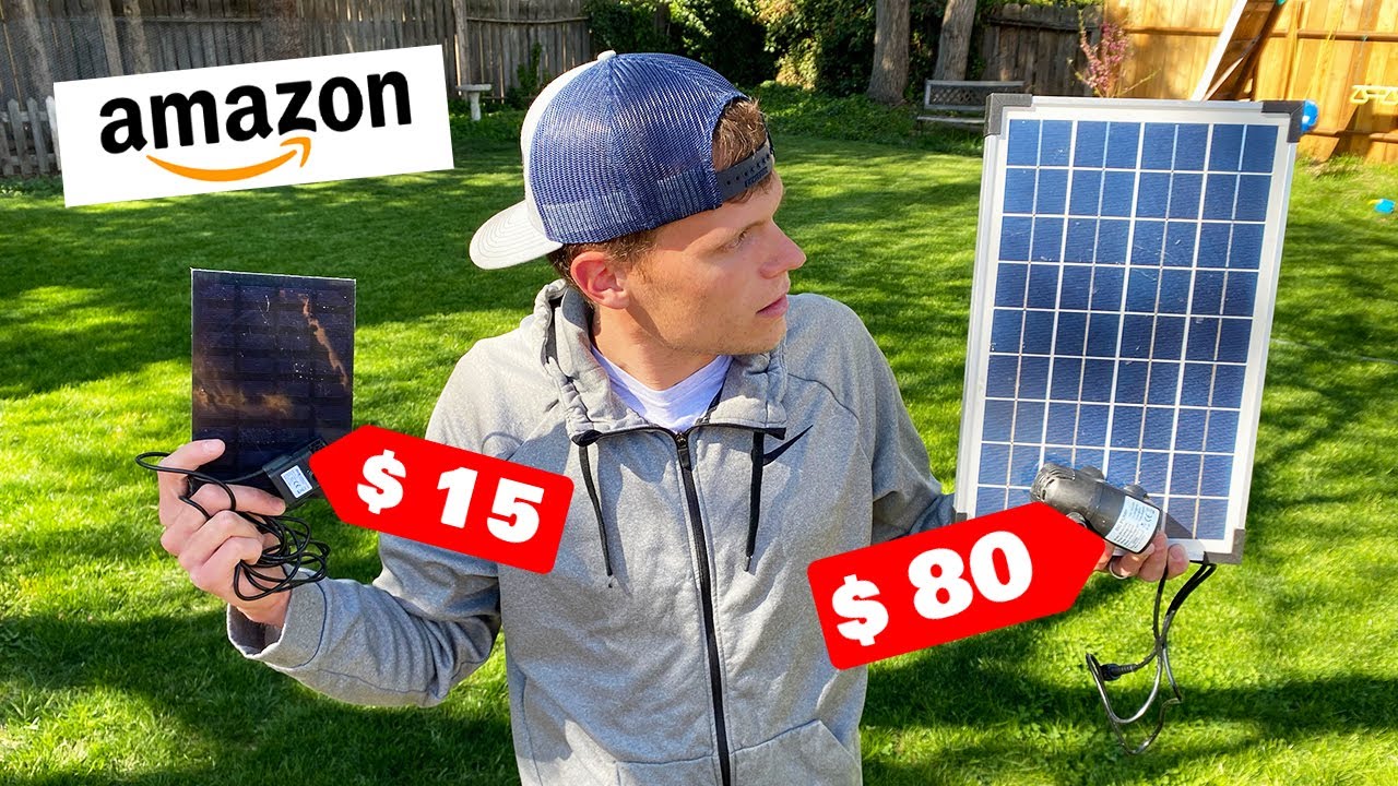 Solar Pumps! I bought these Fountain Pumps, just to test them!