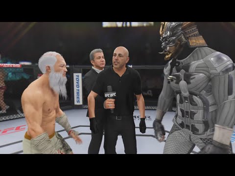 UFC 4 - Old Bruce Lee vs. Golem Samurai - Crazy UFC 👊🤪