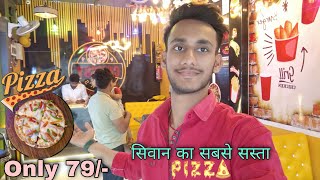 Cheap & Best Pizza Point In Siwan | Cheesy Chunk's Restaurant Vlog | Keshari Vlogtech