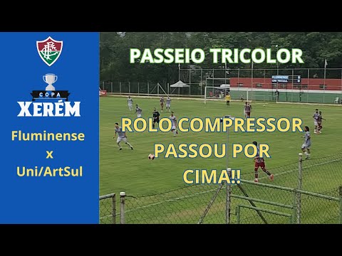 Copa Xerém sub-20 Fluminense x ArtSul | Passeio tricolor! Rolo compressor! #futebol #gol #fluminense