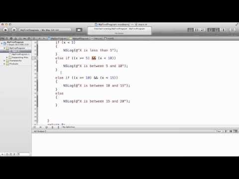 Objective C Tutorials   24   IF   ELSE   IF Stament