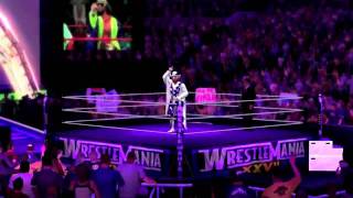 "Macho Man" Randy Savage Enters the Ring in WWE '12
