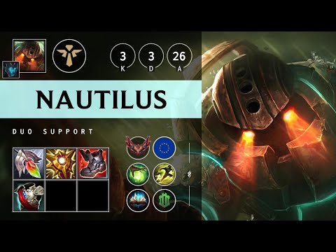 Nautilus Support vs Rell - EUW Grandmaster Patch 25.19