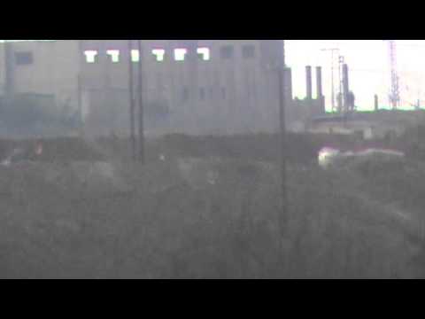 رصد لاستهداف حاجز المكبات في محيط اللطامنة في ريف حماة من قبل كتيبة عبد الله بن الزبير