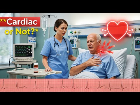 “Chest Pain at the Bedside: Nurse’s Guide to Cardiac vs. Non-Cardiac (EKG & Nitro Explained)”