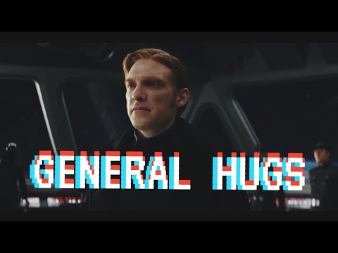 Poe Dameron annoying General Hugs (Star Wars: The Last Jedi)