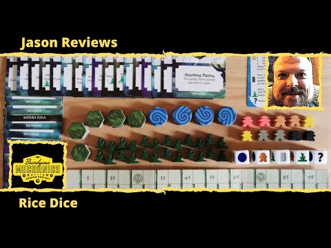 Jason's Board Game Diagnostics of Rice Dice