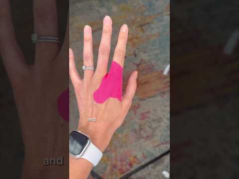 Big knuckle pain? Watch this kinesiotape tutorial #ehlersdanlossyndrome #eds #hypermobility