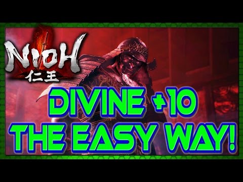 Get +10 Divine Weapons and Armor fast and easy! Fastest +10 divine crafting method for Nioh