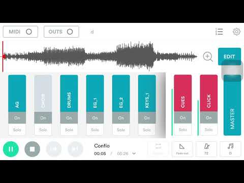 Confío cdv pista multitrack