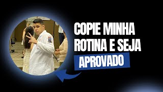 MINHA ROTINA DE ESTUDOS PARA PASSAR EM MEDICINA NA FEDERAL PELO ENEM