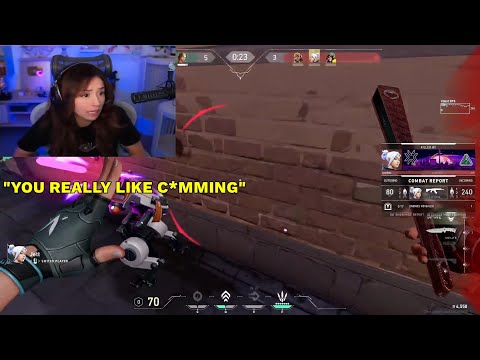 Pokimane's SUS MOMENT ON STREAM