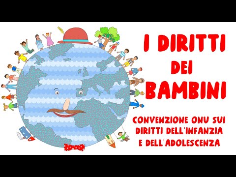 👧🏼👦🏽 I DIRITTI dei BAMBINI 🤸‍♀️ Convenzione ONU sui Diritti dell'Infanzia e dell'Adolescenza 📜🌍
